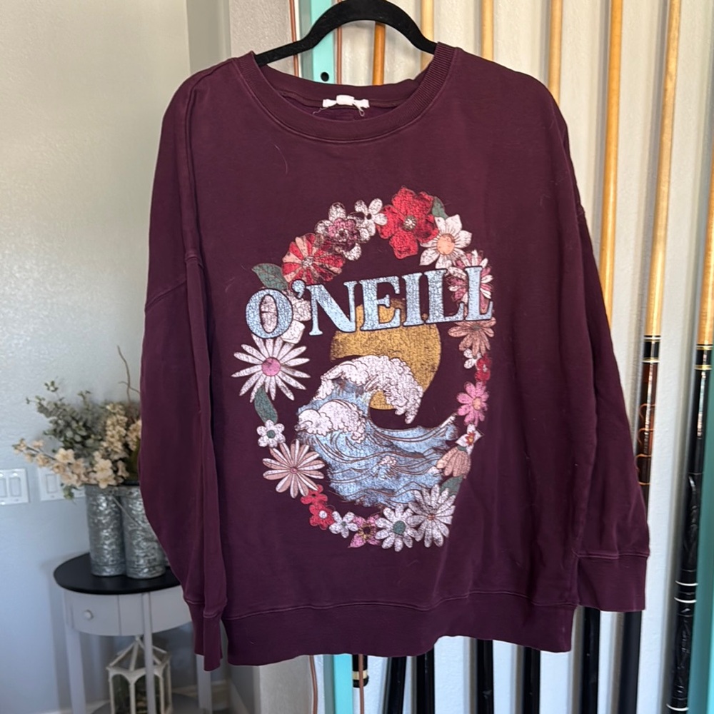 O’Neill oversized sweatshirt size large